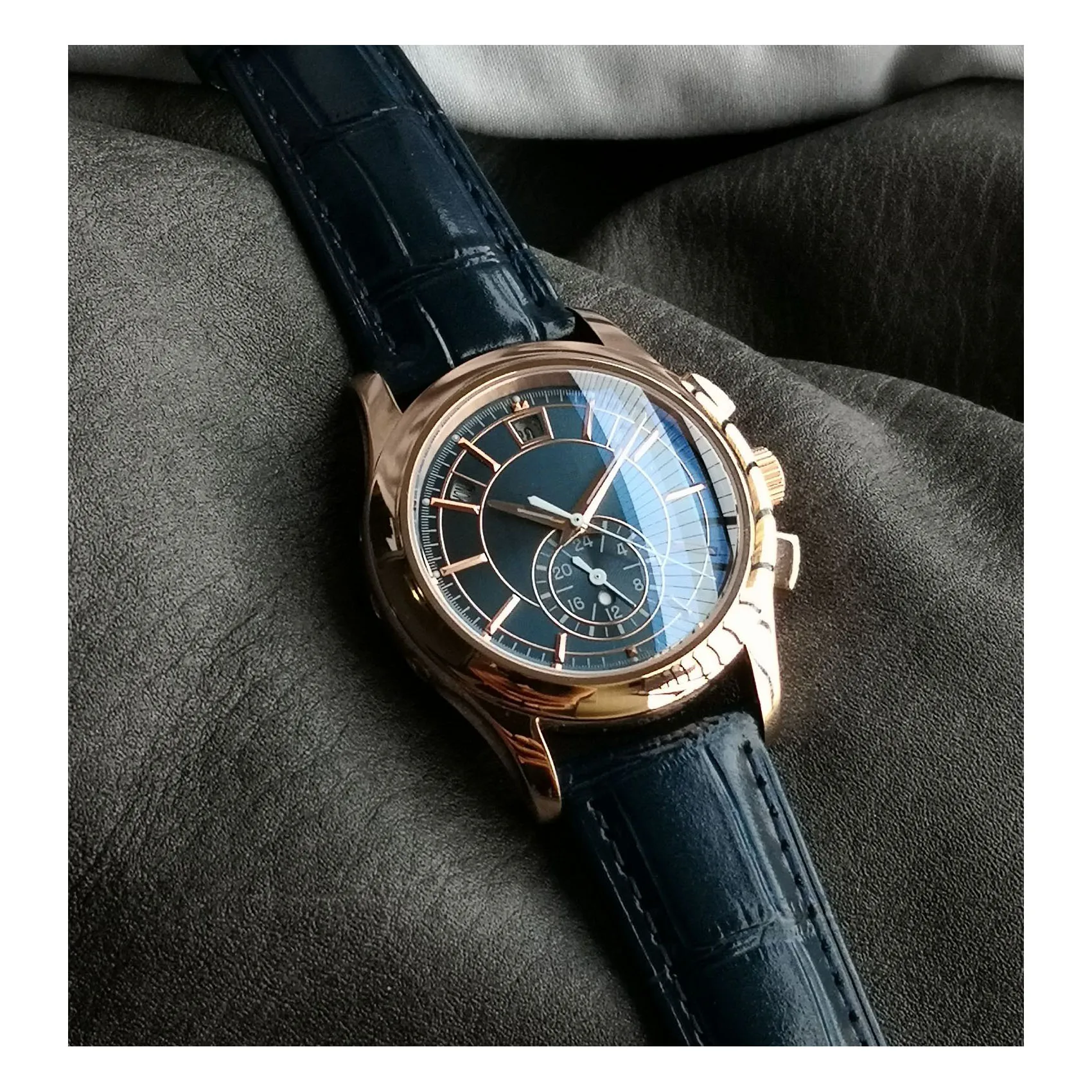 2024 hot-selling luxury fully automatic mechanical watch designer movement strap