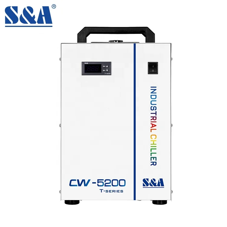 S&A Spindle Cooling System CW 5200 Series 1.77/2.14 kW CW-5200TH Air Cooled Chiller