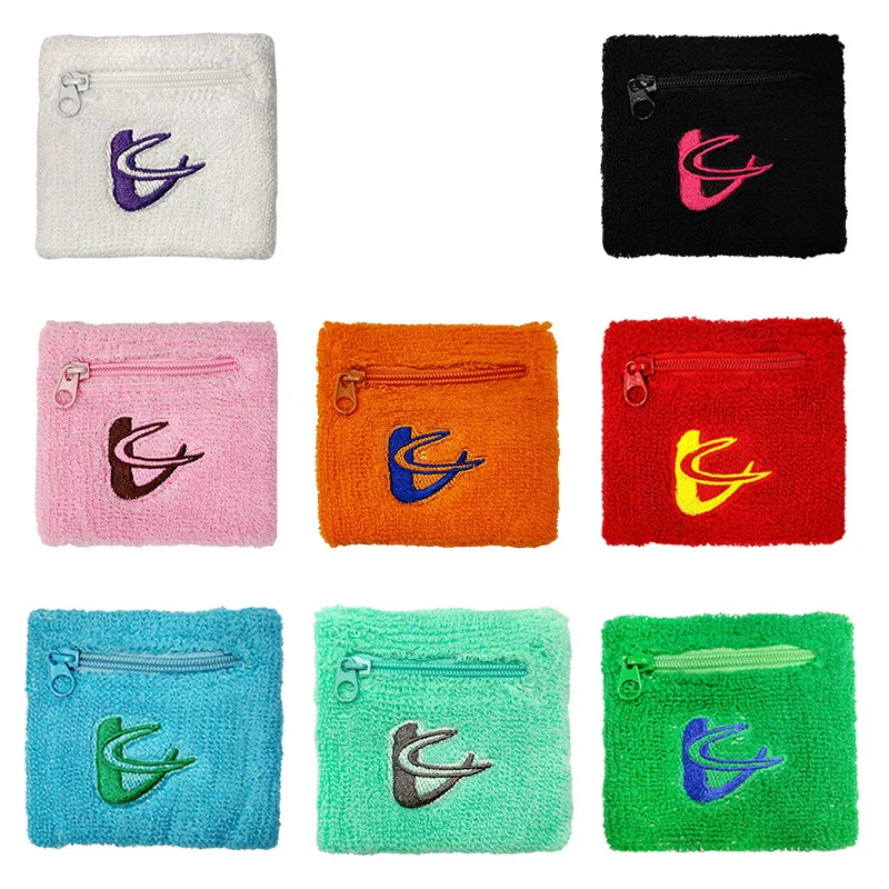 Kid Terry Cloth Cotton Sweatband Elastic Fitness Sweat WristBand for Adults