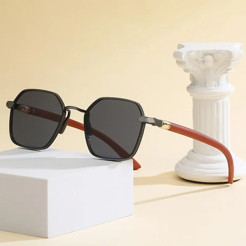 Metal PC UV protection UV400 plastic rectangle women men luxury high quality fashion sun glasses sunglasses