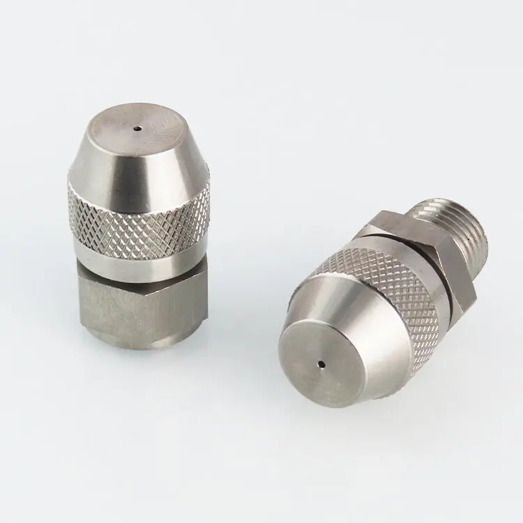 1/4 Fog Water Spray Atomizing Mist Nozzle 304 Stainless Fogging Machine Nozzle