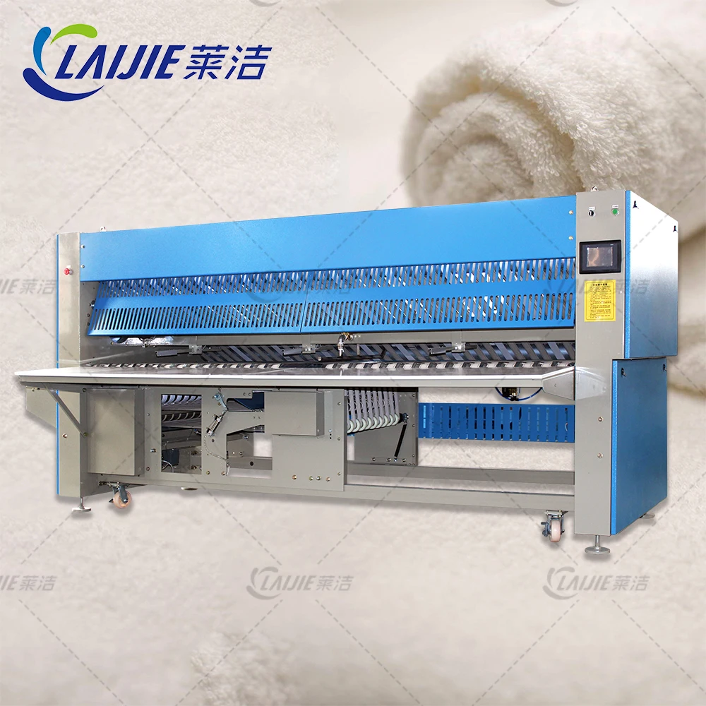 Chinese best performance automatic laundry bedsheet folding machine 3300mm