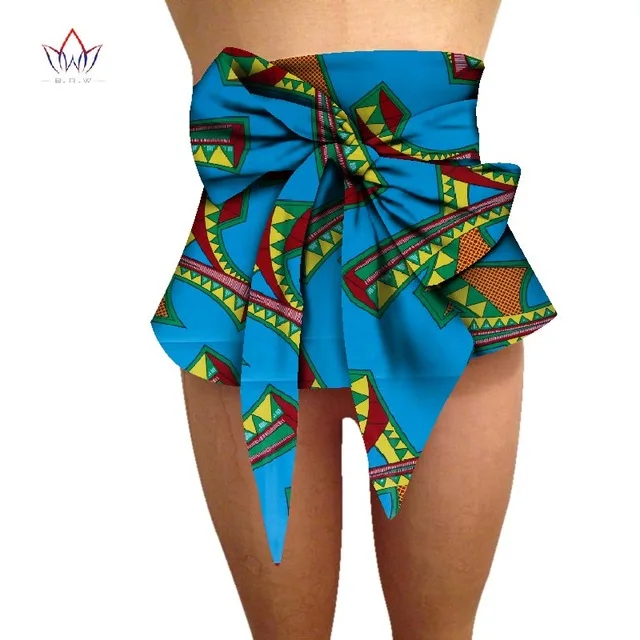 WYB267 African Print vintage cotton Ultra wide belts women unique lace girdle Handmade dress waistband female