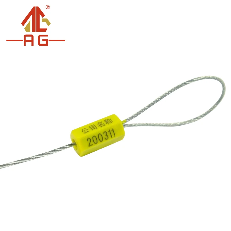 Customized stainless steel wire cable seal metal strip seal from China factory