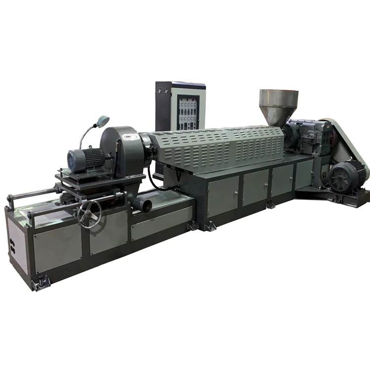 Single Screw 150mm PVC Plastic Granules Making Machine