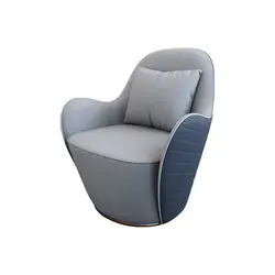 Modern Style Leather Arm Chair Upholstered Club Chairs Single Sofa Chair for Living Room, Bedroom, Waiting Room Chairs
