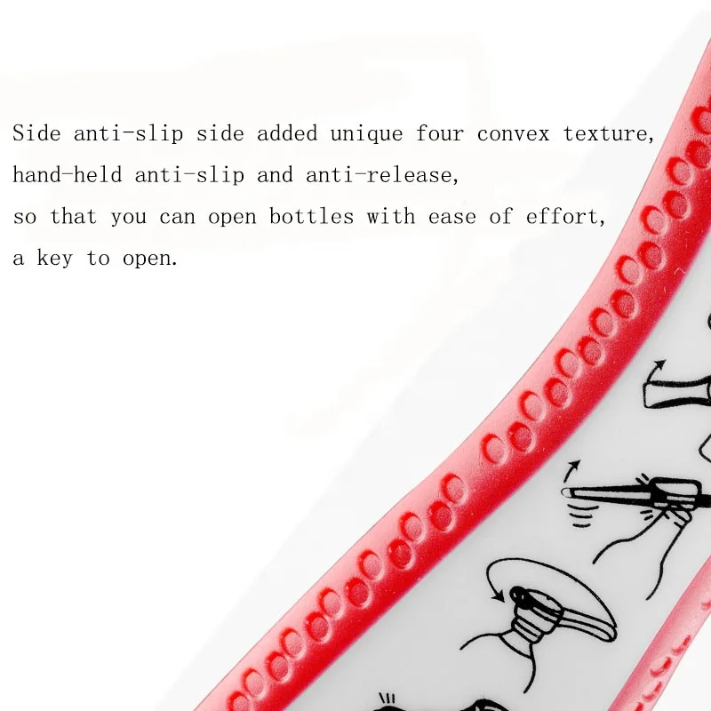 2023 New Design Cool Kitchen Gadgets Good Grip Portable Custom 5 in 1 Bottle Opener Keychain Beer Opener