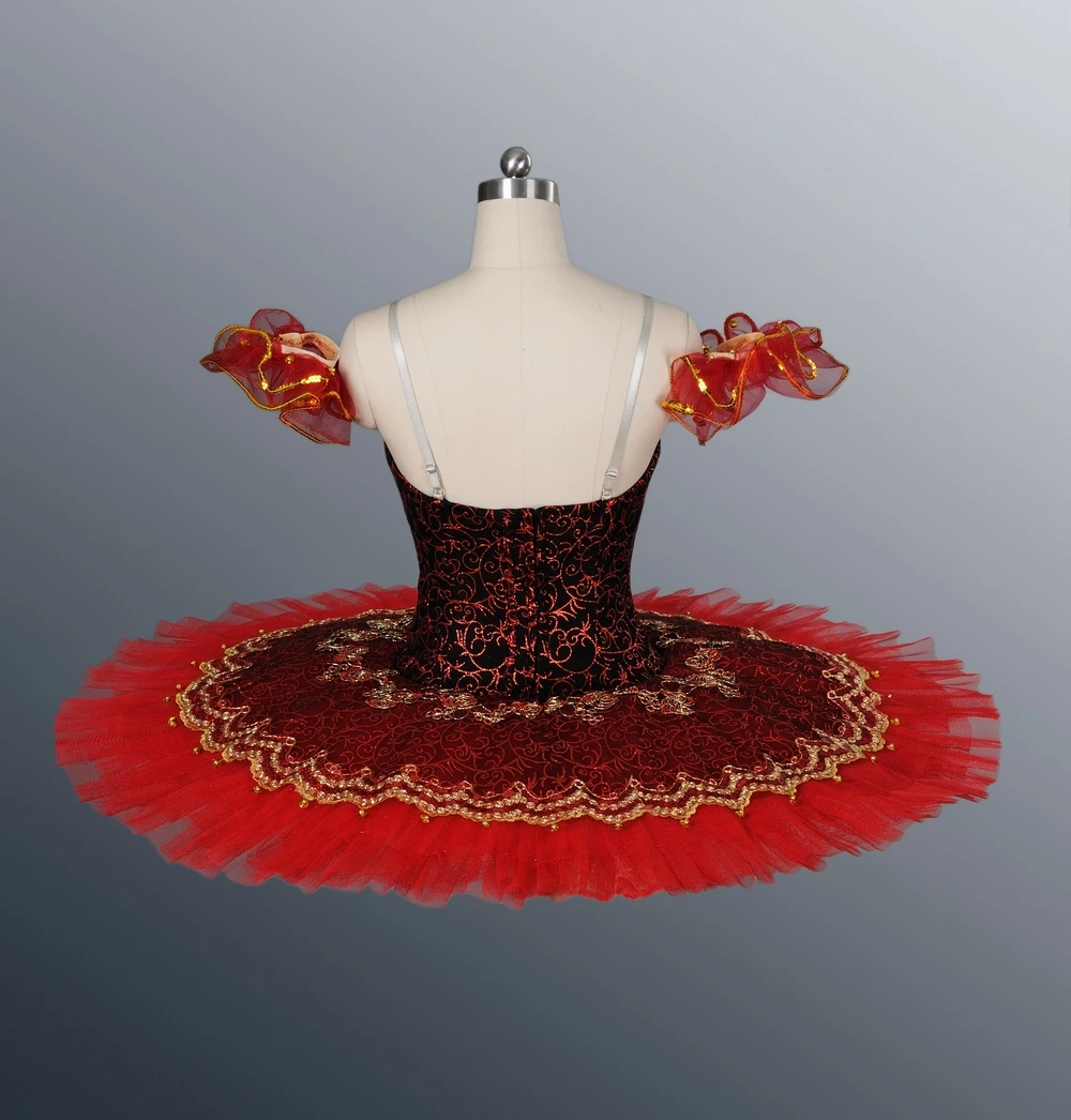 Girls tutu dress Don Quixote Pas De Deux Spanish Variation Dance Tutu Classic Stage Dress YAGP Women ballet tutu professional