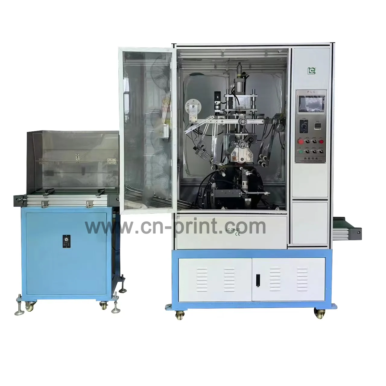 Chinese factory automatic soft tube heat transfer machine for collapsible tube thermal transfer printing machine