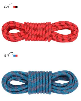 
safety rappelling rope nylon pp rope, braided nylon polyester rope for climbing 3mm-20mm 