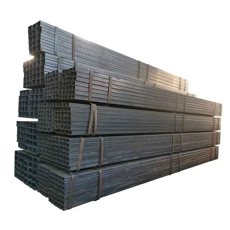 Hollow Section Hot Rolled ASTM Gr60 A36 Q235 Q355 1045 Sch40  Rectangular Carbon Steel Tube