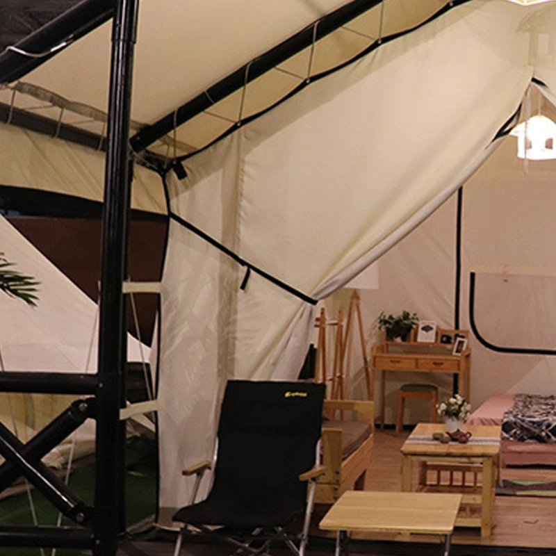 T092 Wholesale outdoor heavy duty large glamping hotel resort party tents