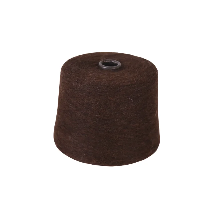 FY7515   vicugna nylon spandex boucle brushed yarn