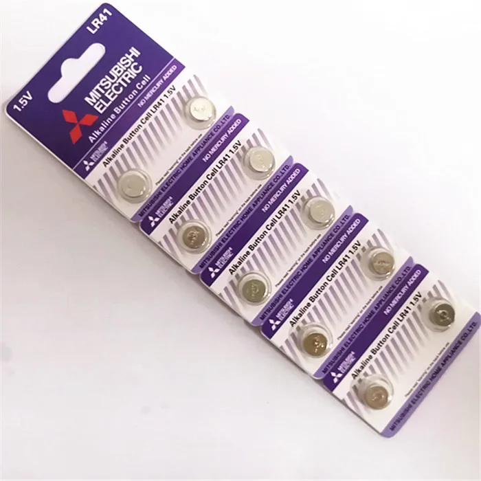 1130 189 1.55V Button Battery Product 0% Hg LR41/AG3/192 364/621 AG1 LR44/AG13/357 377 button cell 626 ag4 watch for Mitsubishi