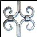2012 Заводские изготовленные на заказ кованые железные панели дизайн для лестничных перил забор ворота твердый железный брусок