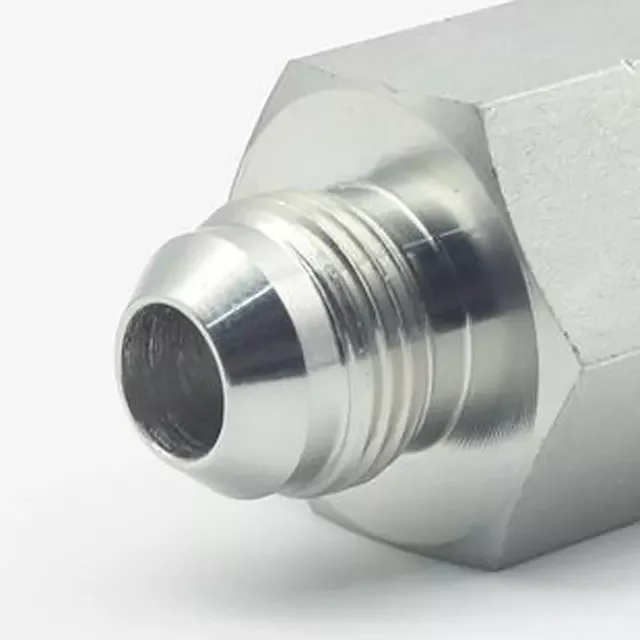 5JN Hydraulic Adapter Manufacturer Carbon/Stainless Steel JIC Male 74 Degree Cone and NPT Female Hydraulic  Pipe Fittings