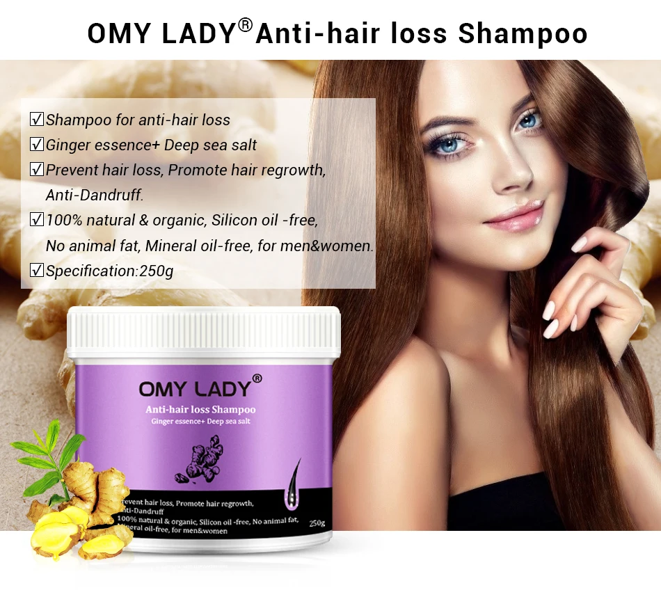 OMY LADY hair care growth shampoo liquid natural hair growth tonic for hair strong