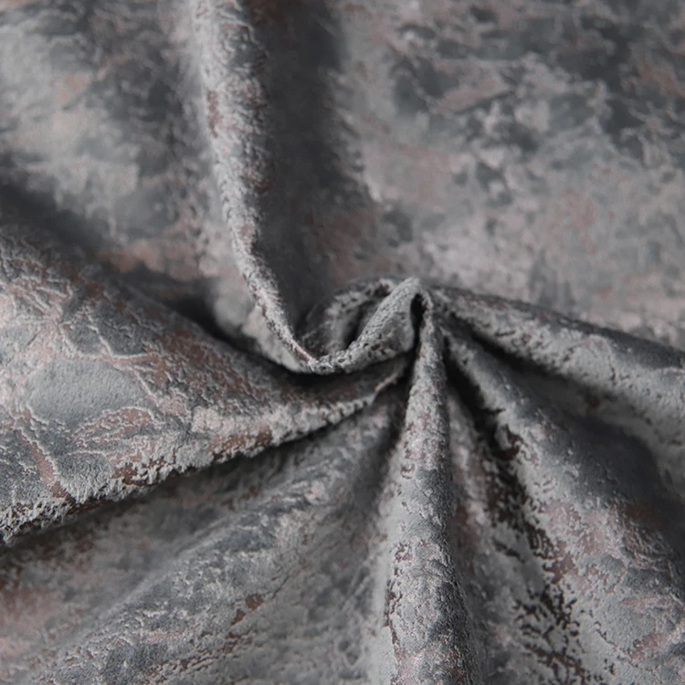 JES New Embossed Latest Design High Quality Sofa Stocklot Sofa Set Fabric Living Room Furniture