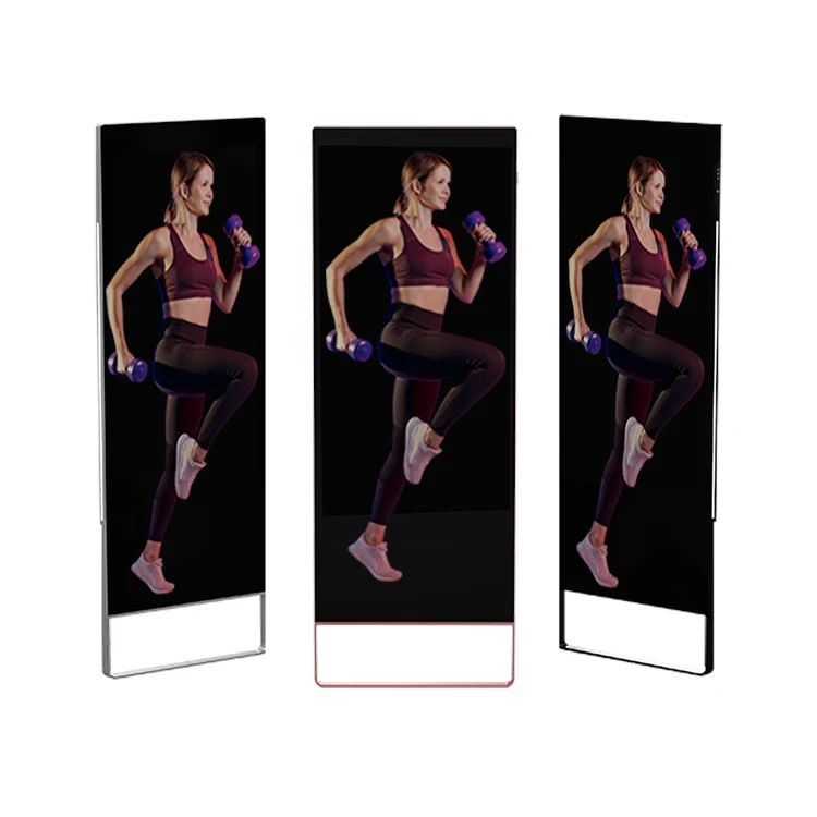 32 inch home fitness mirror all in one PC video player Android smart mirror touch display