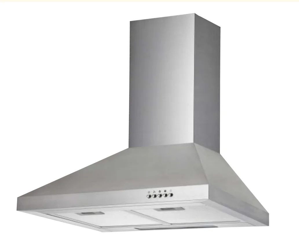 Trendy design new arrival kitchen chimney stainless steel extractor hood pyramid style range hood