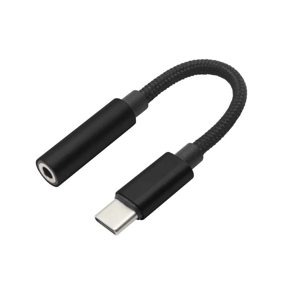  USB-C до 3 5 мм разъем AUX Кабель-адаптер с разъемом USB Type-C для DAC 24bit высокого разрешения цифровой
