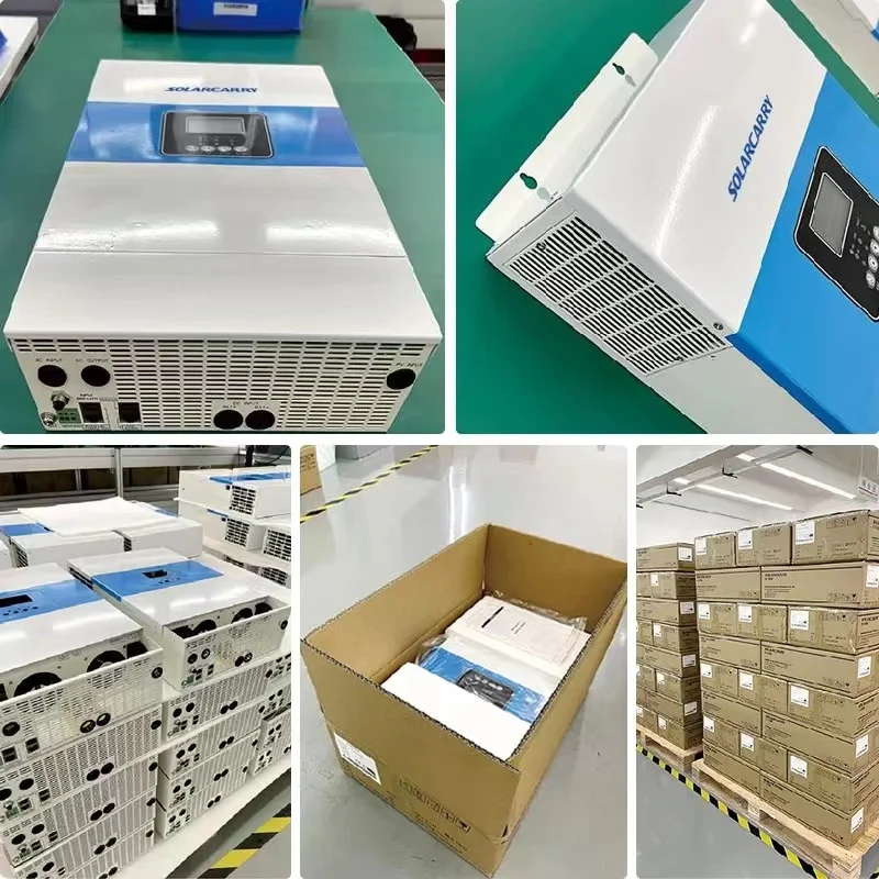 Гибридный солнечный инвертор Solarcarry 10 кВт 100 А MPPT контроллер 48 В-120 В 220 гибридный переменного тока