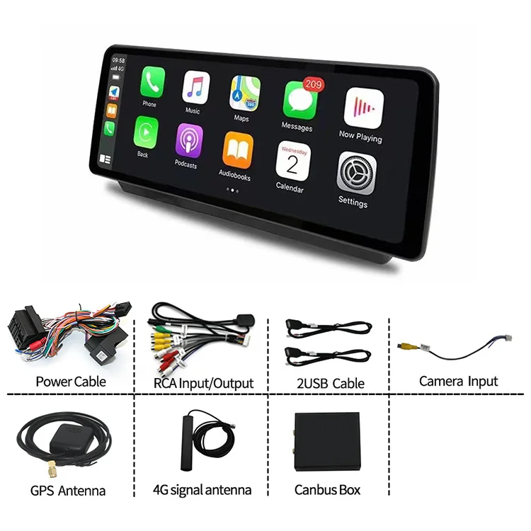 Wholesale 12.3 Inch 8 Core 4G LTE BT Carplay Android Touch Screen GPS DSP Multimedia Player For Toyota Sienna 2021 Car Radio