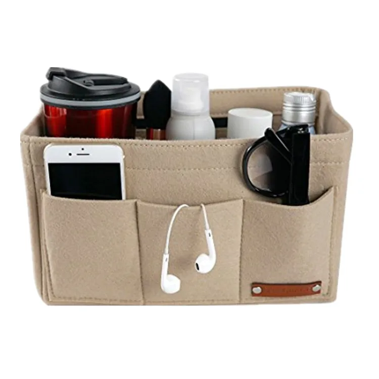 Felt Insert Bag Organizer Bag In Bag For Handbag Purse Organizer