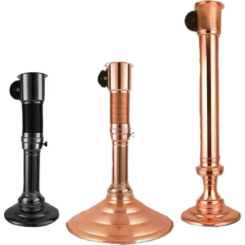 Korean BBQ smoke exhaust hose stainless steel with smoke exhaust fan stainless steel smoke pipe