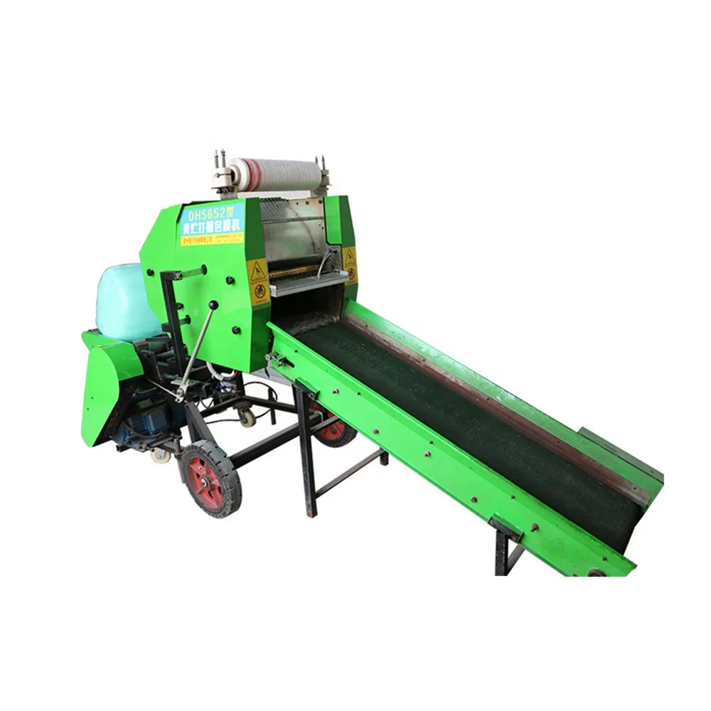 Новинка, автоматический круглый пресс-подборщик для сена