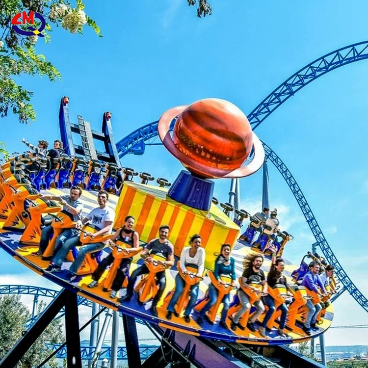 Amusement Park Rides Attractions Extreme Magic Disk Swing Double Track Flying Ufo Disco Rides for Sale