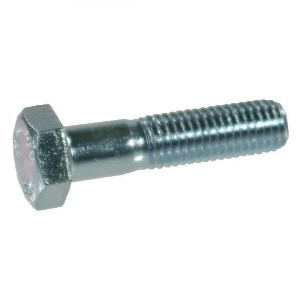 HBLJ Half Screw Black Oxide Din 931 8 Grade Nut Threaded 12 Head Bolts Astm 933 Perno Hexagonal Unf Thread Unf Hex Bolts