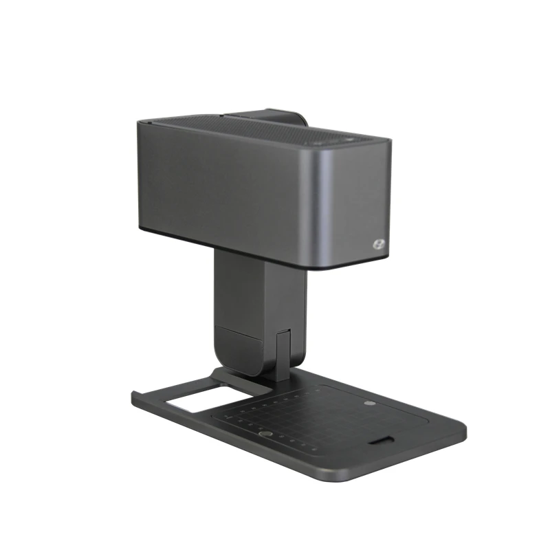 Folding Mini Laser Engraving Cutting Machine C1 5/10W Blue Laser With R4 Rotary Axis Bottle Plastic Laser Engraver Machine Auto