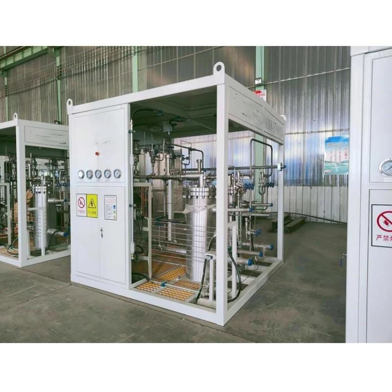 High Pressure LNG LPG Liquid Transfer Pump Unit for Gas Station Cylinder Filling