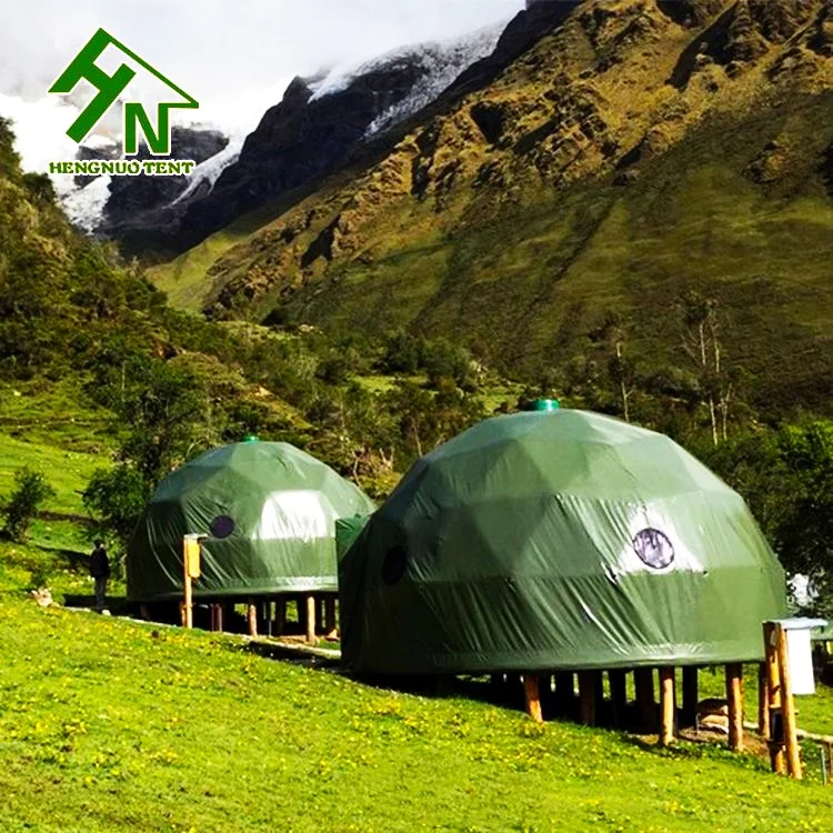 Роскошный садовый открытый Domos Glamping Tenda с деревянным полом