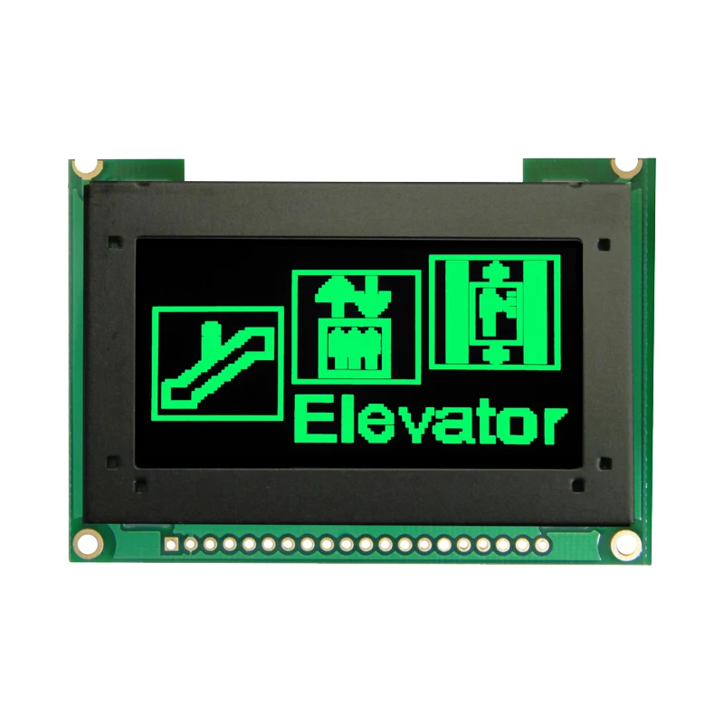 
2 inch small oled graphic 128x64 lcd display 12864 with controller board SPI/I2C/8080/6800 interface 