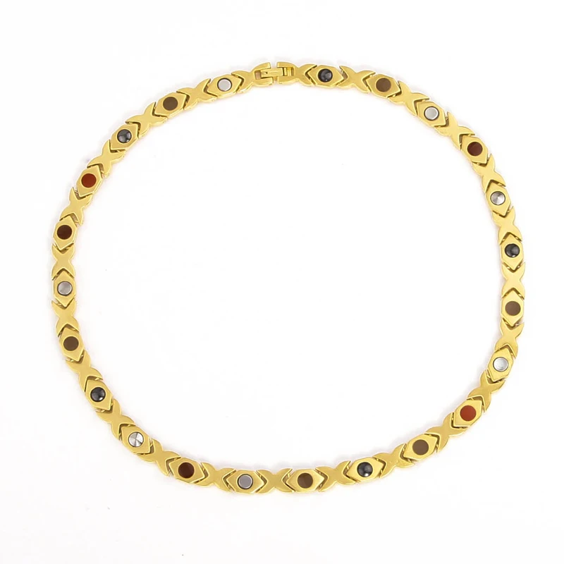 Unique fashion 5 in 1bio energy health titanium germanium necklace
