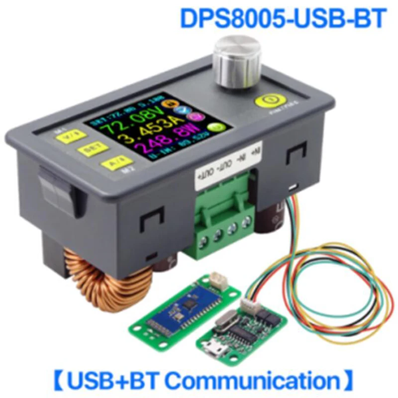 #CKX9148 DPS8005-USB-BT programmable constant voltage current Step-down power supply module Voltmeter Ammeter buck converter