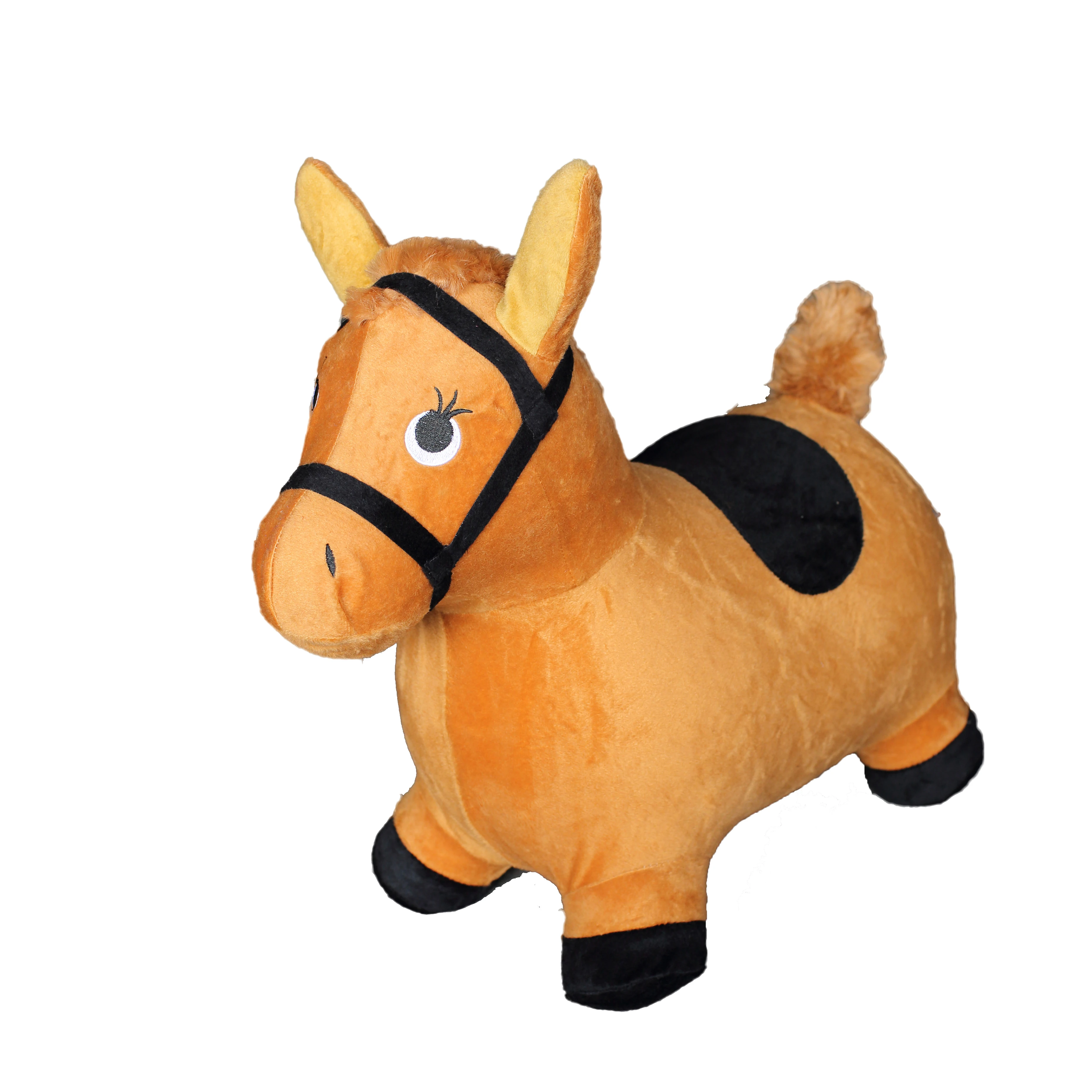 Надувная Прыгающая лошадь, уличная езда на надувных животных, надувные плюшевые покрытые виды деятельности, подарок для детей