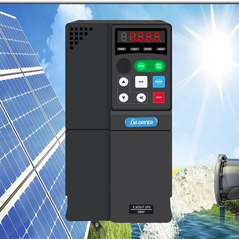 Шэньчжэнь MPPT Solar VFD 240V однофазный солнечный инвертор для трехфазного водяного насоса