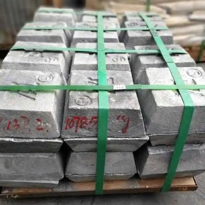 Aluminum Ingots 99.9% Pure Aluminum Ingot Al99.60 Al99.50 Al99.00 For Building Construction