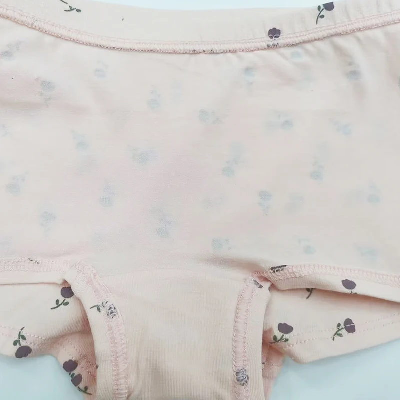 95% Cotton 5% Spandex Little Girls Teen Underwear Modeling Pant