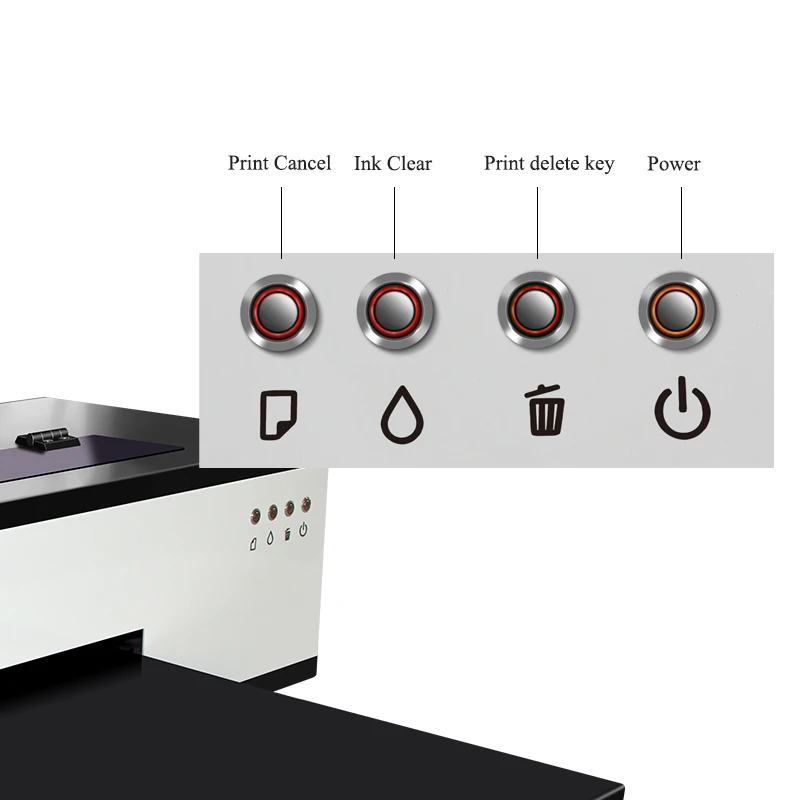 2022 High quality dtf printer machine for epson L1800 print head shoes mask inkjet printers