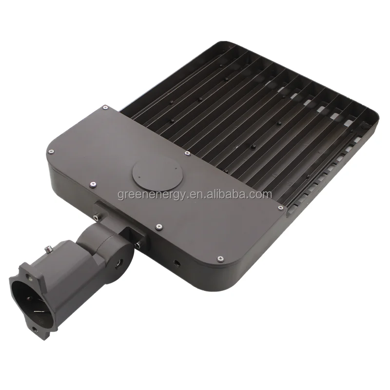 shoebox led light slip fitter mount 300w photocell sensor dusk to dawn street light for parking lot CE NOM SASO 7 yrs warranty