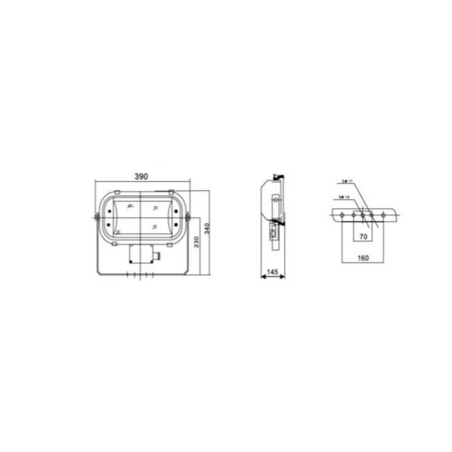 IP67 500W TG67A-C500 прожектор для морского