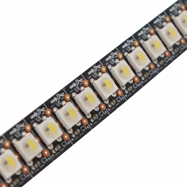 Ws2812b Ws2812 Sk6812 Programmable Addressable Magic Rgbcct Led Strip Rgbw 5v 12v 24v Cri 95 144leds Waterproof Led Strip