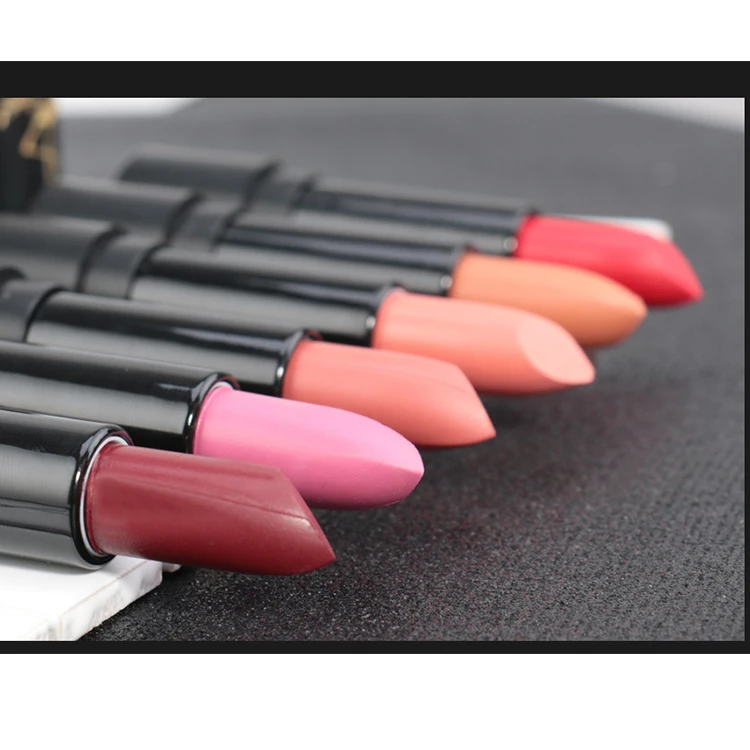 6 color latest lipsticks red matte lipstick set male lipstick