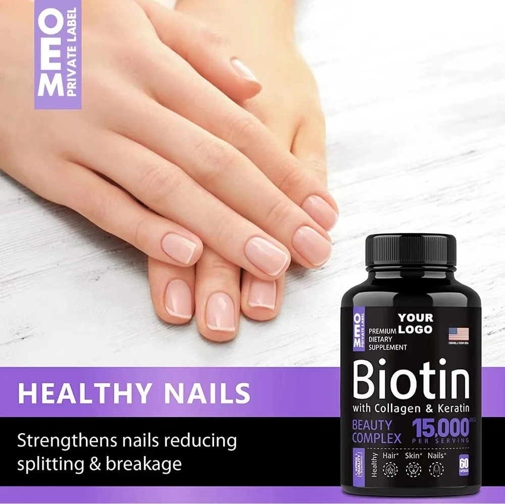 Bear Pure 1000 Mcg Vitamin B Plus Collagen Supplement Biotin Capsules Natural Gummy Vitamins Wholesale Vitamins Newborn OEM/ODM