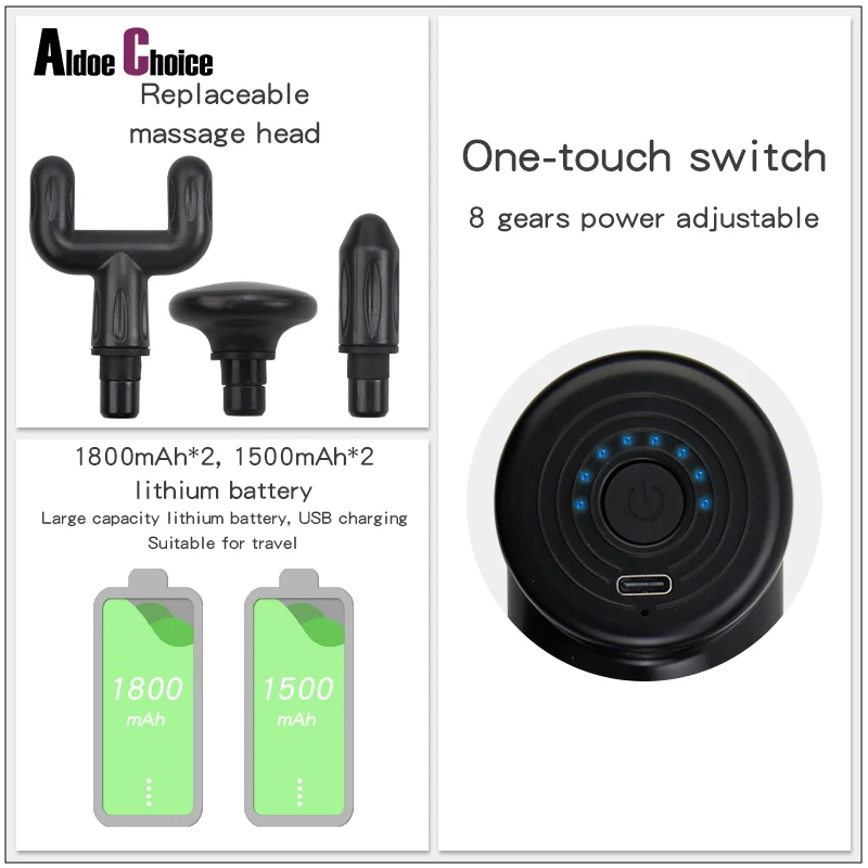 2022 Best Cordless Handle Relax Body Muscle Gun Massage Mini Usb Black Fascia Massage Gun