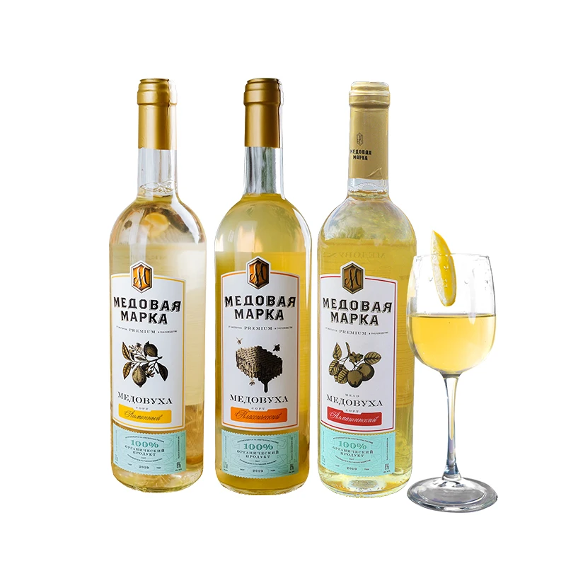 
Mellow Fragrance Low Alcohol Honey Wine Energy Mead Drink 750ml 